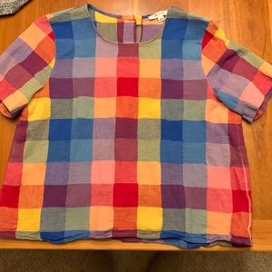Multi color Madewell shirt